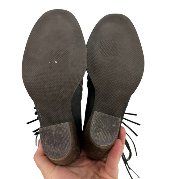 Anthropologie Klub Nico Gray Batilda Fringe Boots - Picture 4 of 5